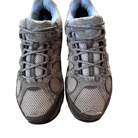 Merrell Hilltop Women's Hiking Shoes Aluminum Dream J098328 Blue/Gray Size 8 - Picture 2 of 6